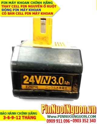 Pin máy khoan Bê Tông - Pin sạc NiMh 24V-3.0AH (3000mAh) - Thay Cell pin Máy khoan Bê tông| CÓ SẲN PIN